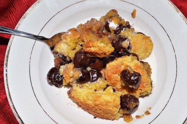 Kent Cherry and Almond Pudding